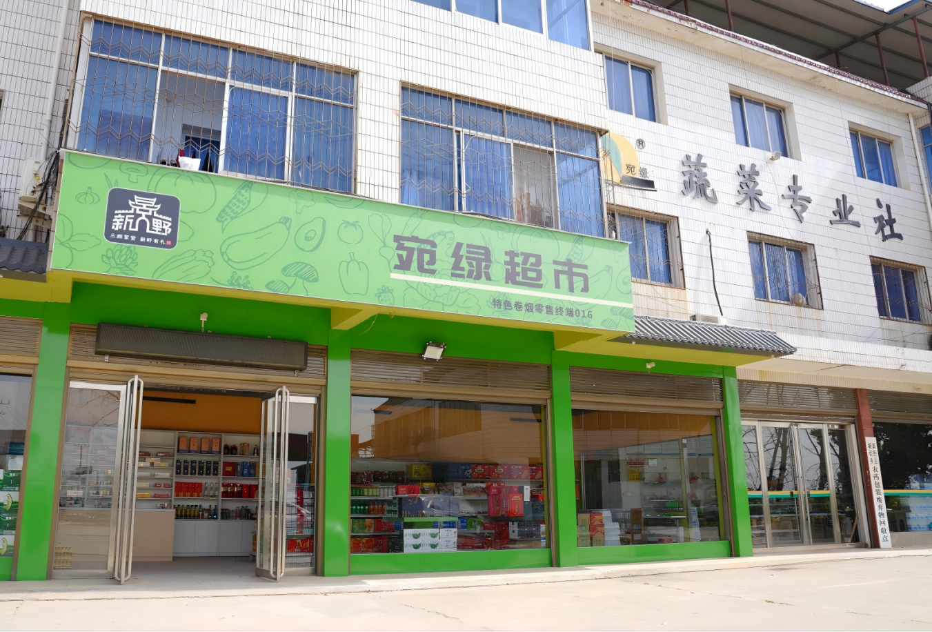 河南新野：一家小店的“蔬香”变身记