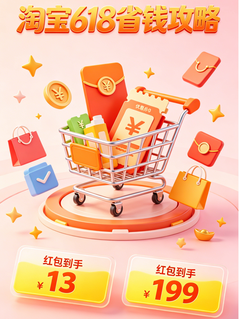 倒计时3小时！京东淘宝618全面开启：2026京东淘宝618首日最强玩法攻略附满减优惠和国补领取方法！