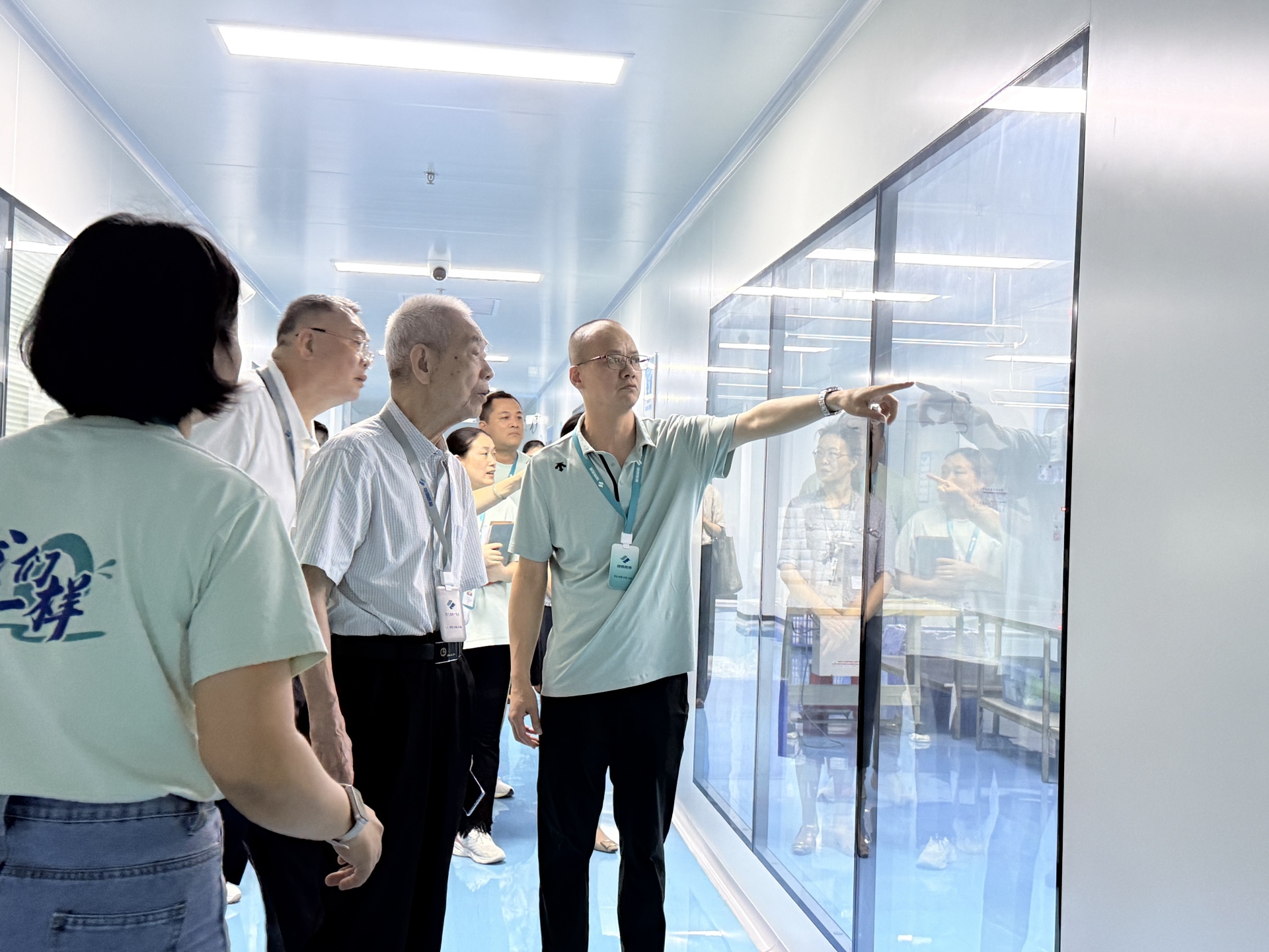 携手产业升级 开丽健朗厂区迎接广东省妇幼