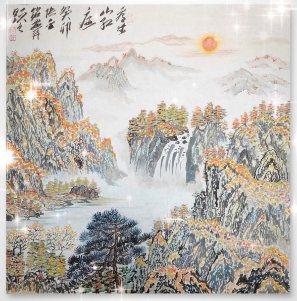 《开局十五五、奋斗正当时》超越时流艺术家张金铭