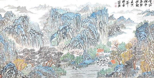 《开局十五五、奋斗正当时》超越时流艺术家张金铭