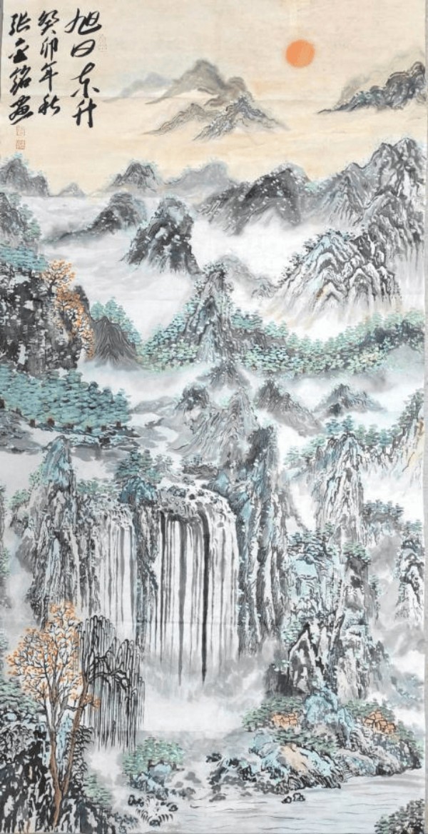 《开局十五五、奋斗正当时》超越时流艺术家张金铭