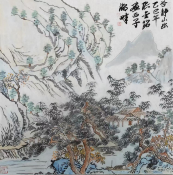 《开局十五五、奋斗正当时》超越时流艺术家张金铭