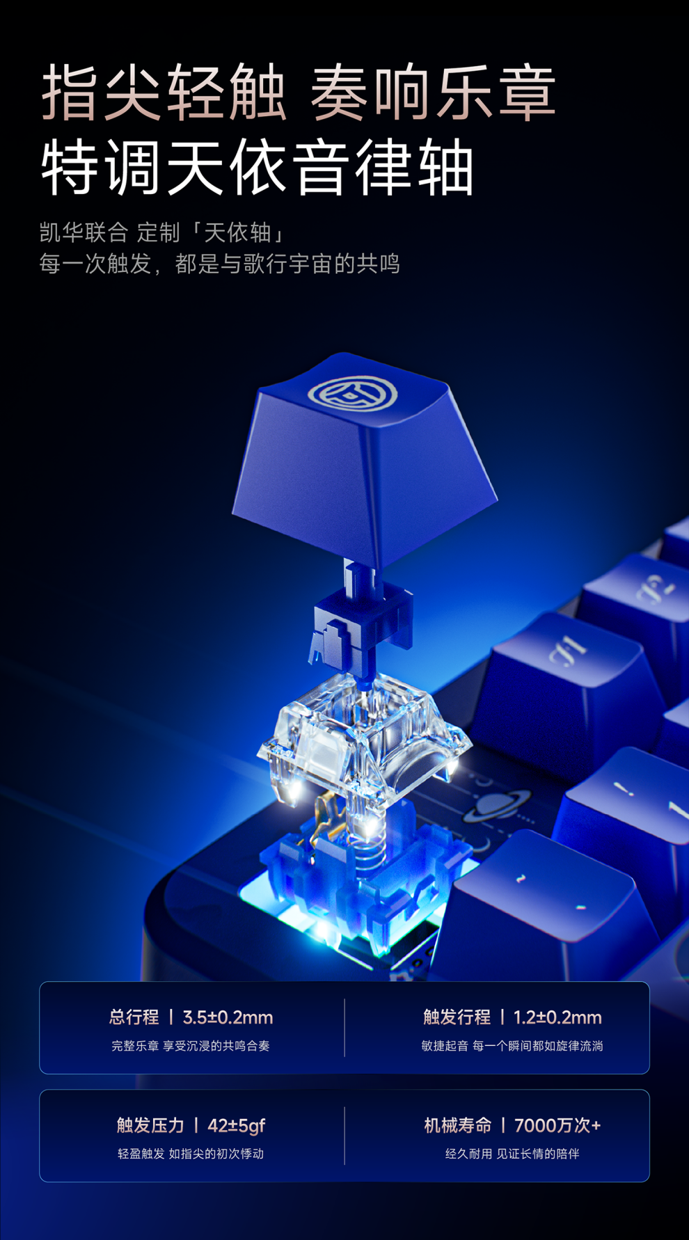 献给IP粉的梦幻装备：前行者X洛天依 歌行宇宙X87系列联名键盘开箱实测