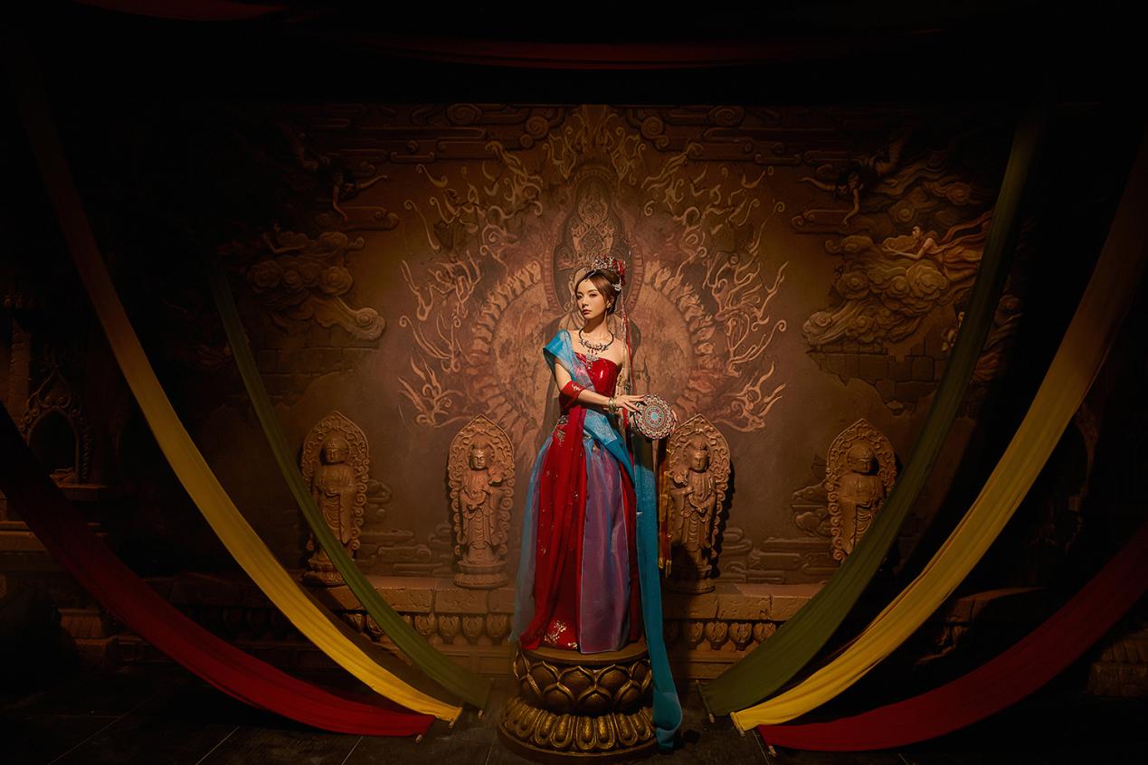 敦煌在上海“活起来” “一带一路”文化新地标亮相北外滩