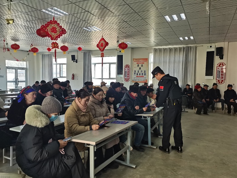 普法宣传进万家 守边固防靠大家——哈拉奇边境派…