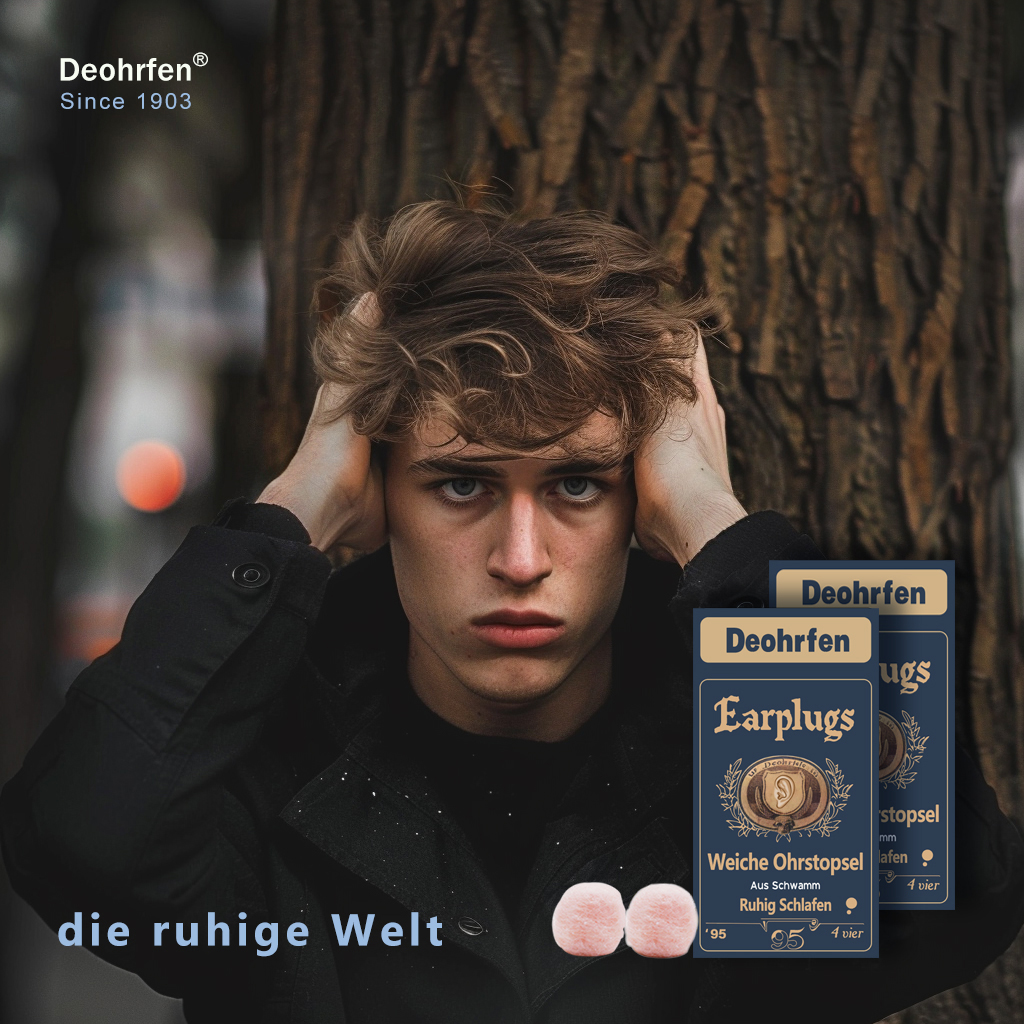 楼上噪音如何解决？Deohrfen隔音耳塞一招去噪音，还你清静生活！
