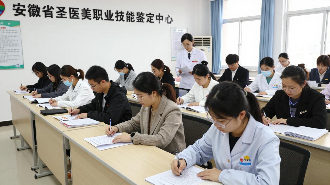 一路前行-记安徽省圣医美职业技能鉴定中心