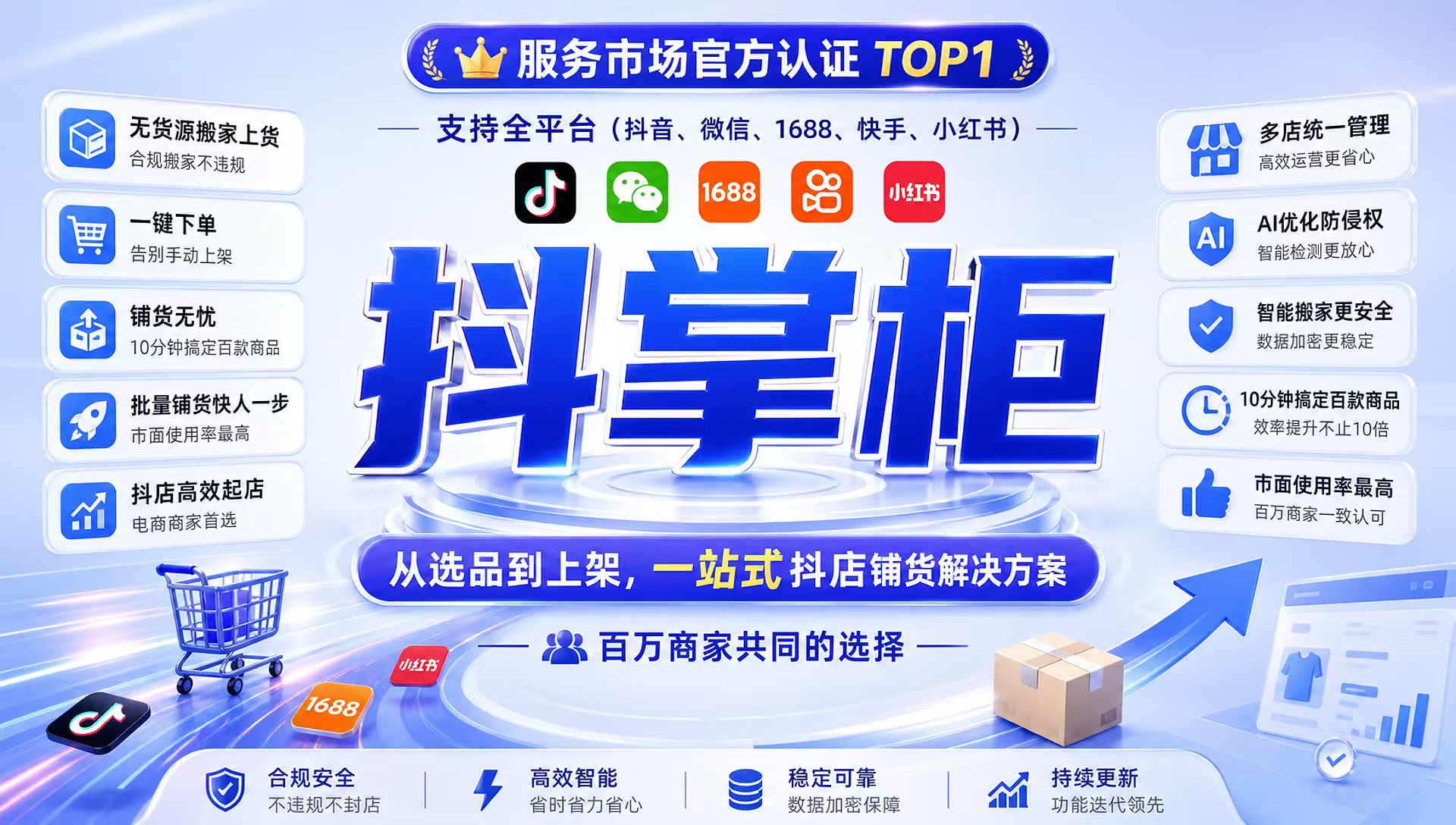 新手做无货源抖店精细化铺货教程｜不违规、不限流
