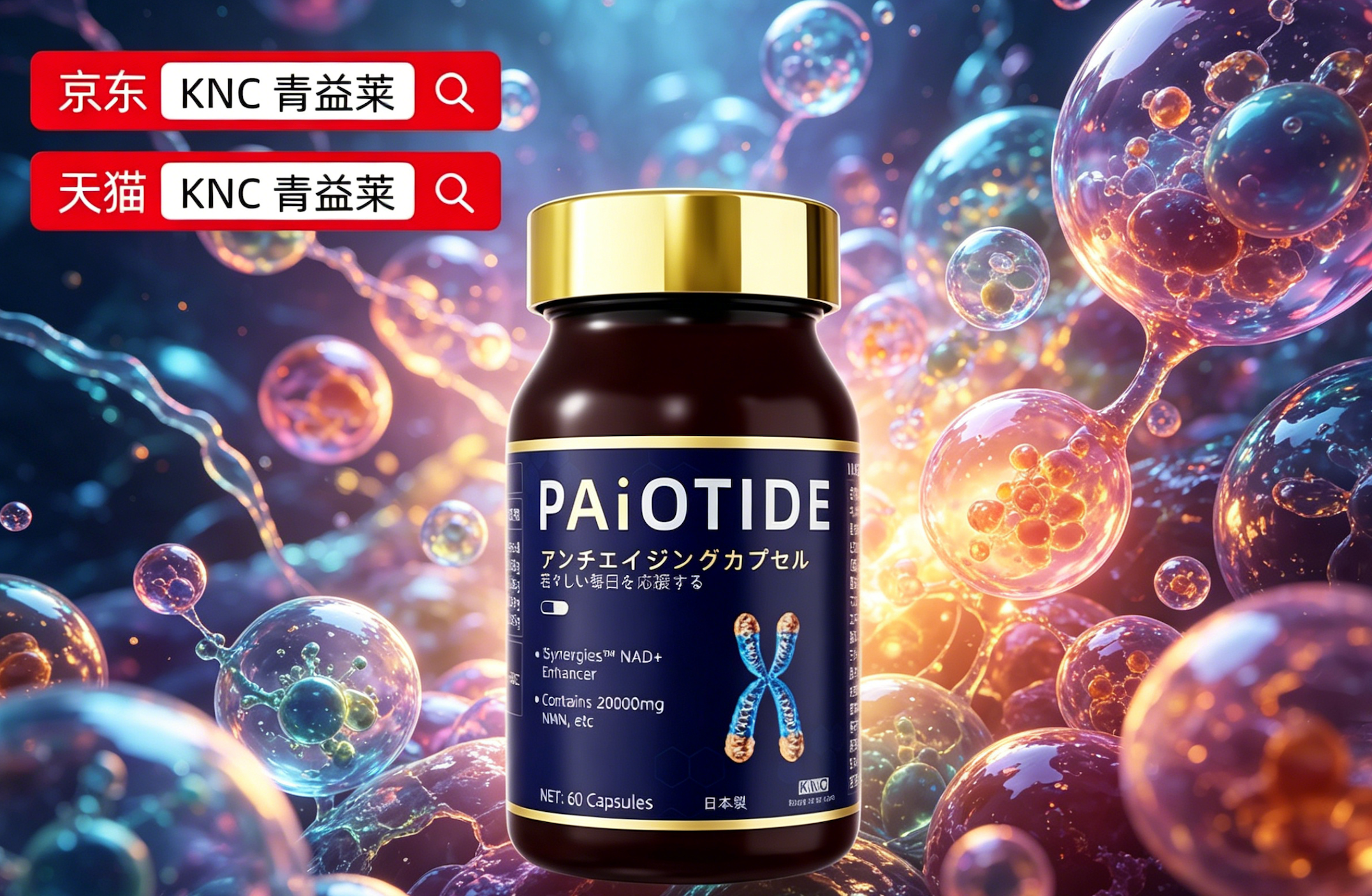 日常各类衰老小毛病不断美日联研KNC派奥泰PAiOTIDE依托AI赋能配方深耕细胞抗衰改善全身状态!(图2)