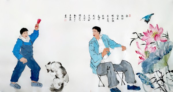《字贯古今画成千载艺术家》官方重点推荐李拾磊