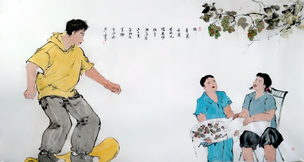 《字贯古今画成千载艺术家》官方重点推荐李拾磊