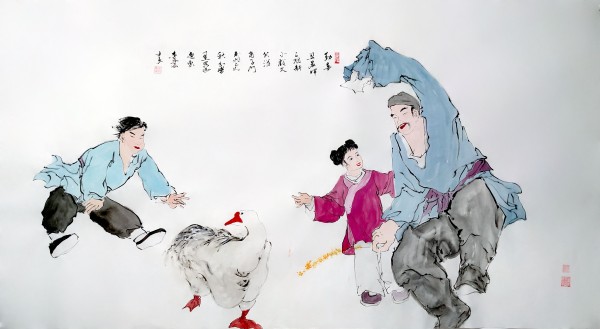 《字贯古今画成千载艺术家》官方重点推荐李拾磊