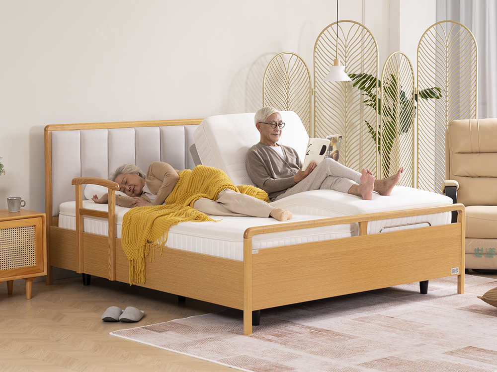 老两口不想分房睡，电动床能解决睡眠互扰吗？