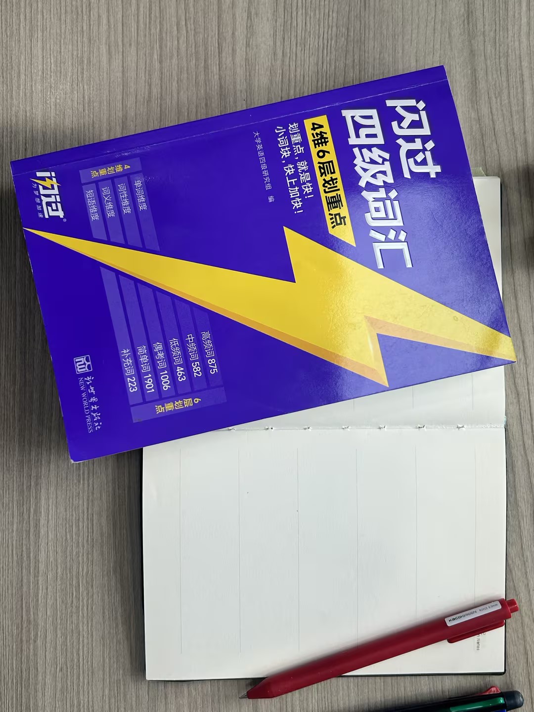 备考两个多月单词还没背完？《闪过四级