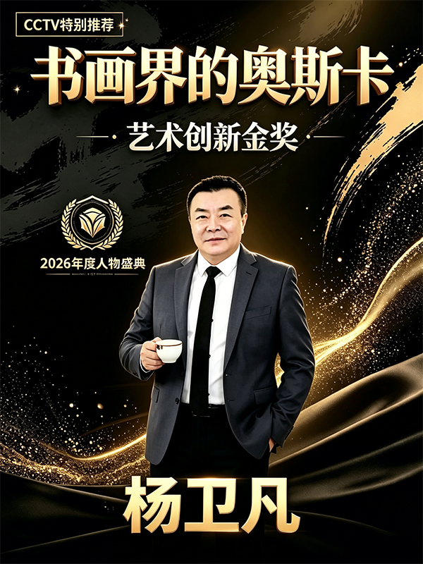 《书画界的奥斯卡》2026年度创新人才·杨卫凡