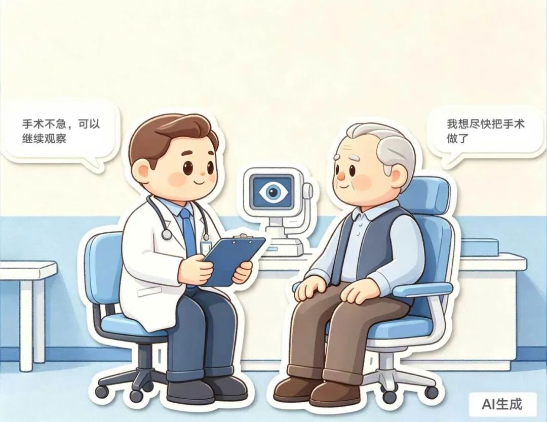 “抢着做”？“拖着不做”？泉州爱尔眼科医生许建斌科普白内障该何时干预