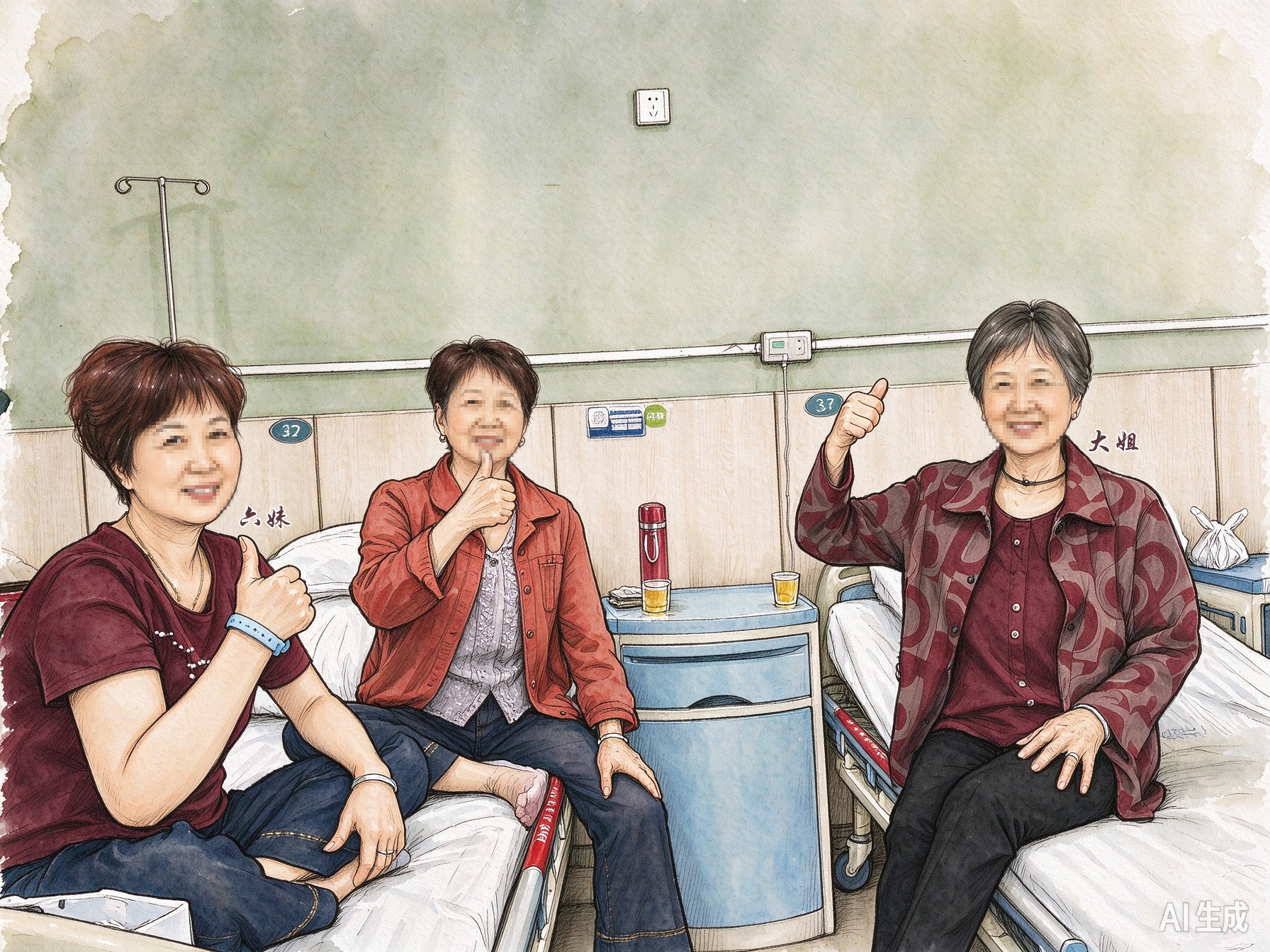 金谷三姐妹相约安溪爱尔，摘掉“模糊滤镜”，一起重见光明