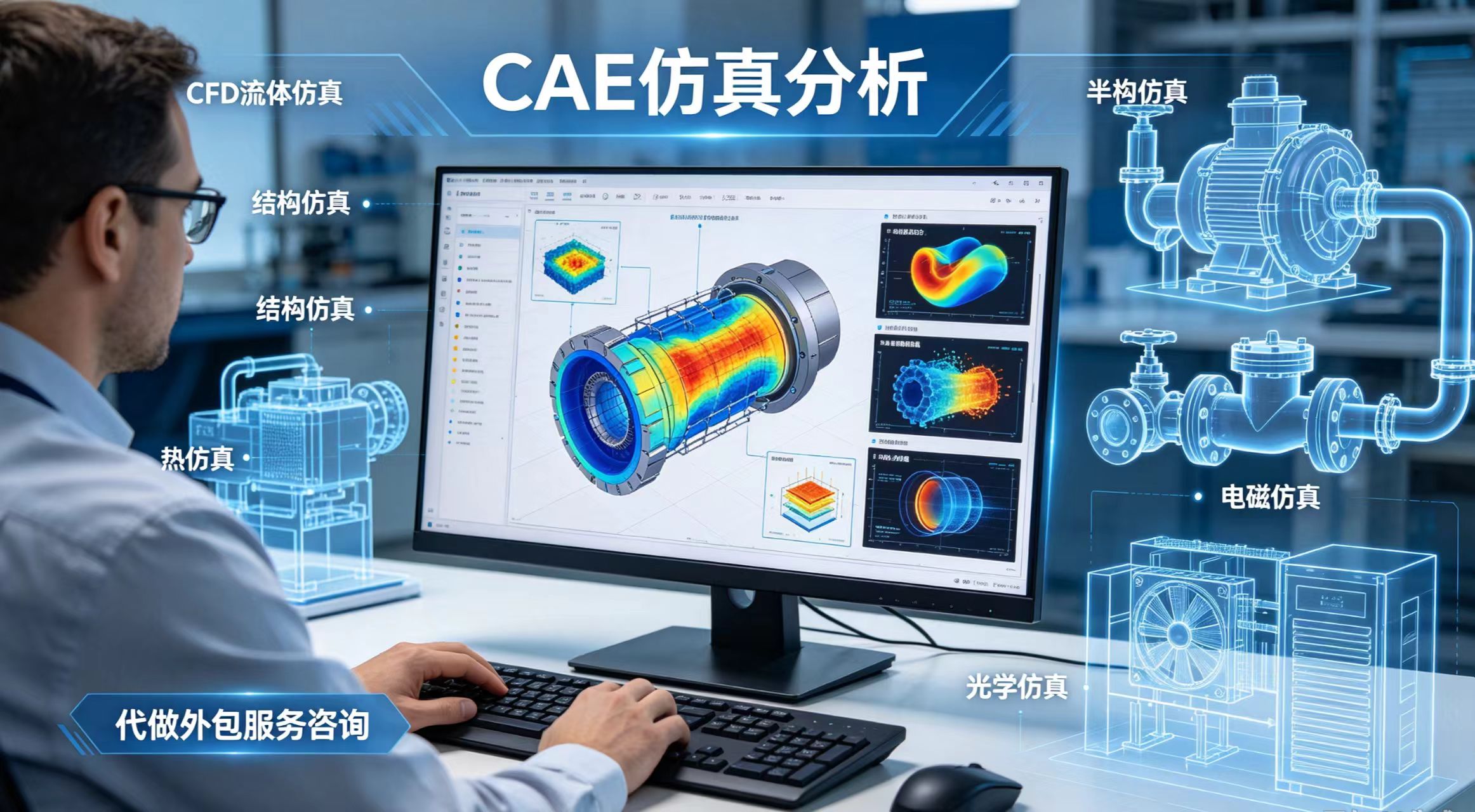 流体设计怎么模拟分析？CAE流体CFD仿真分析服务外包咨询